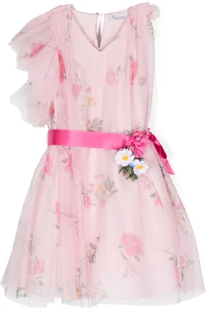 MONNALISA Kleid mit V-Ausschnitt