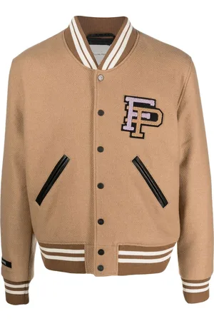 Filling pieces Bomberjacke mit Logo-Patch