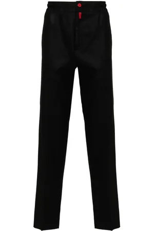 Kiton Gerade Hose mit Kontrastknopf