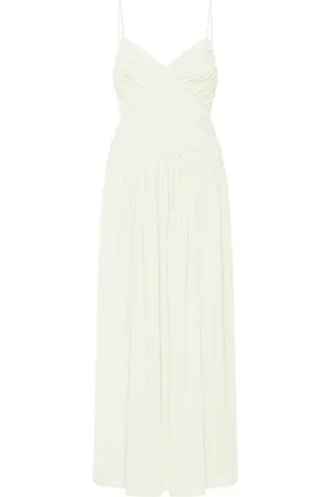 ROSETTA GETTY Gerafftes Trägerkleid