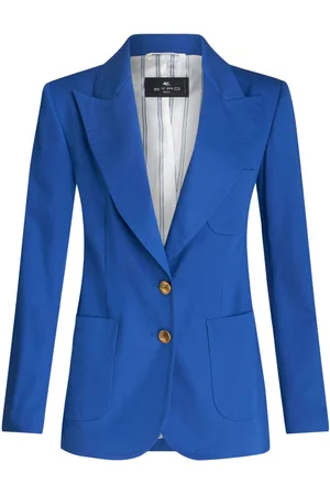 Etro Blazer mit Pegaso-Knöpfen