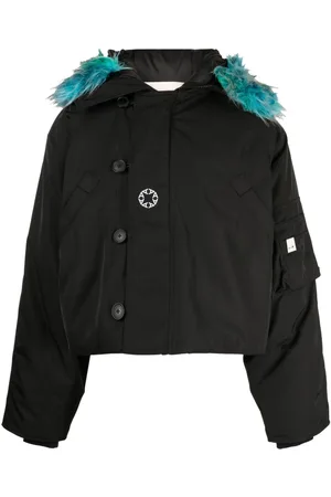 1017 ALYX 9SM Gefütterte Kapuzenjacke mit Print