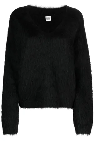 Totême Pullover aus gebürsteter Wolle