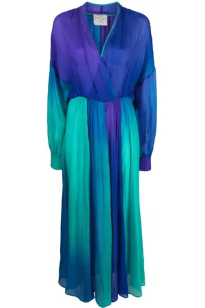 FORTE FORTE Kleid in Colour-Block-Optik
