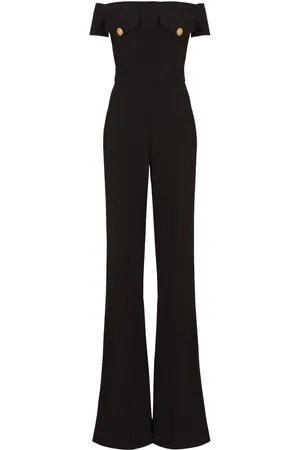 Balmain Schulterfreier Jumpsuit