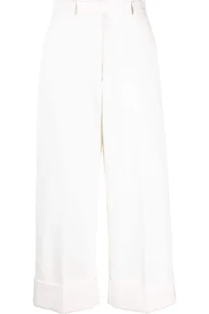Thom Browne High-Waist-Hose mit weitem Bein