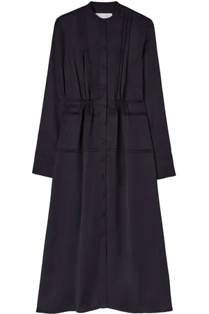 Jil Sander Midikleid mit Stehkragen