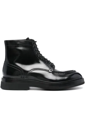 santoni Klassische Schnürstiefel