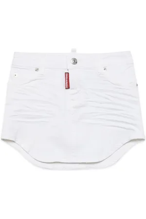 Dsquared2 Jeansrock mit Logo-Print