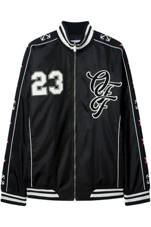 OFF-WHITE Bomberjacke mit College-Patches