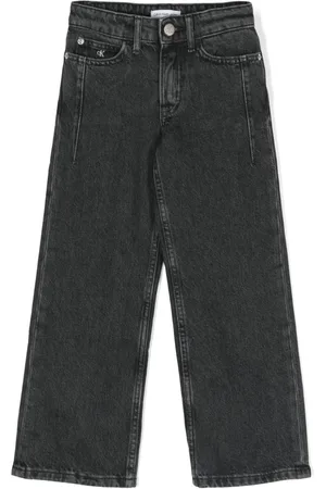 Calvin Klein Weite High-Rise-Jeans