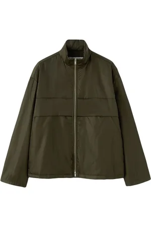 Jil Sander Gefütterte Jacke mit Stehkragen