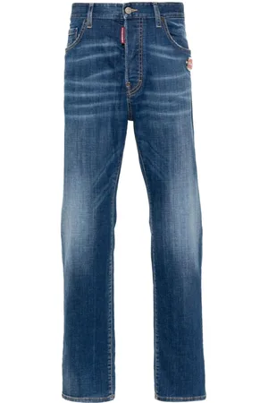 Dsquared2 Slim-Fit-Jeans mit Logo-Pflaumen