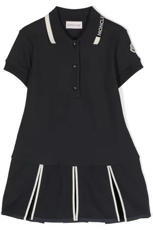 Moncler Kleid mit Poloshirtkragen