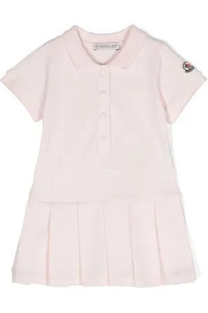 Moncler Pikee-Kleid mit Falten