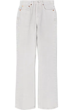 RE/DONE 70s Bootcut-Jeans mit hohem Bund