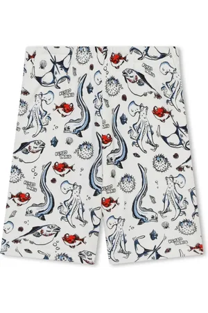 Kenzo Bermudas mit grafischem Print