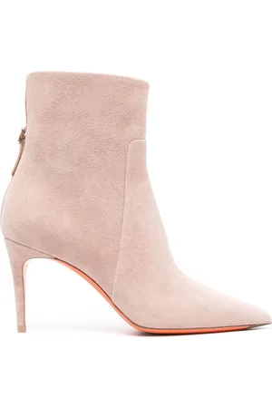 santoni Stiefeletten aus Wildleder 65mm