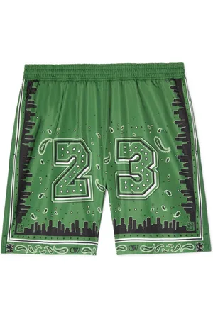 OFF-WHITE Badeshorts mit Bandana-Print