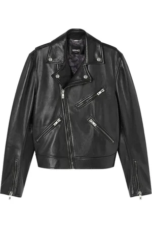 VERSACE Bikerjacke aus Leder