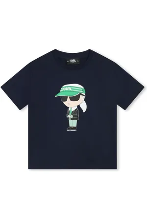 Karl Lagerfeld Ikon T-Shirt aus Bio-Baumwolle