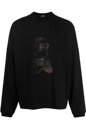 We11 Done T-Shirt mit Cartoon-Print