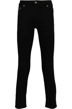 VERSACE Tief sitzende Skinny-Jeans