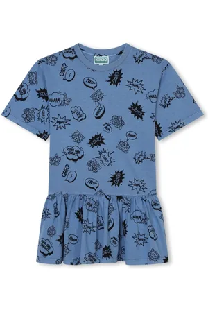 Kenzo Kleid mit Cartoon-Print