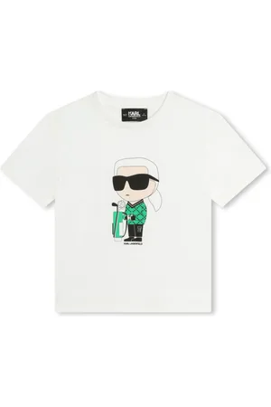 Karl Lagerfeld Ikon T-Shirt aus Bio-Baumwolle