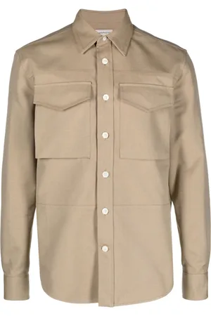 Alexander McQueen Hemd mit aufgesetzten Taschen