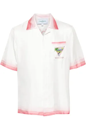 Casablanca Tennis Club Icon Seidenhemd