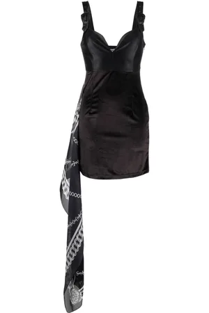 VERSACE Minikleid mit Ketten-Print