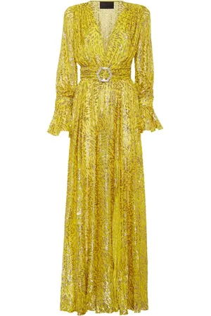 Philipp Plein Maxikleid mit Metallic-Effekt