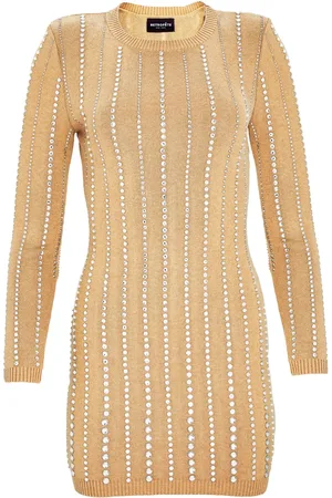 Retrofete Virginia Minikleid mit Strass