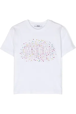 Msgm T-Shirt mit Strass