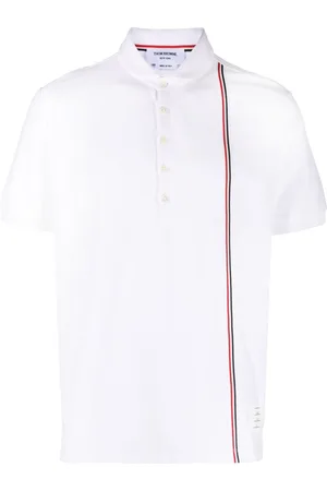 Thom Browne Poloshirt mit RWB-Streifen