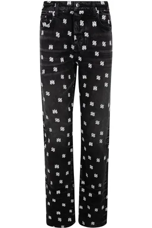 AMIRI Gerade Jeans mit MA Paisley-Print