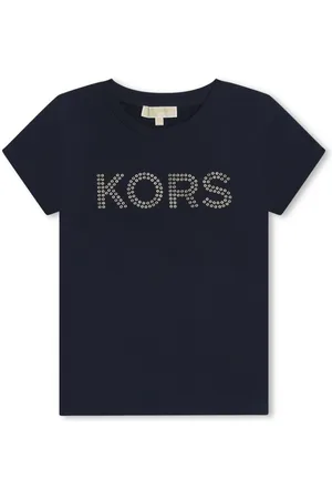 Michael Kors T-Shirt mit Logo-Applikation