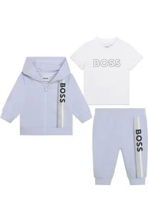 HUGO BOSS Dreiteiliger Jogginganzug mit Logo-Print