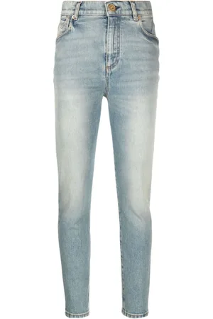 Balmain Halbhohe Skinny-Jeans