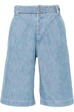 Kenzo Jeans-Shorts mit Bundfalten