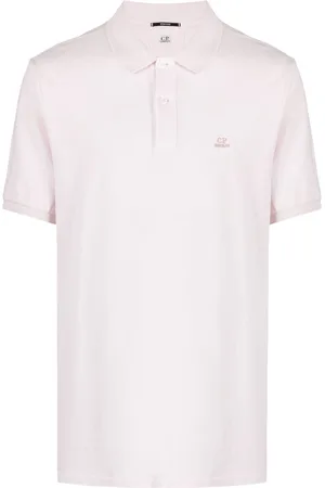 C.P. Company Pikee-Poloshirt mit Logo-Patch