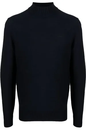 HUGO BOSS Pullover mit Stehkragen