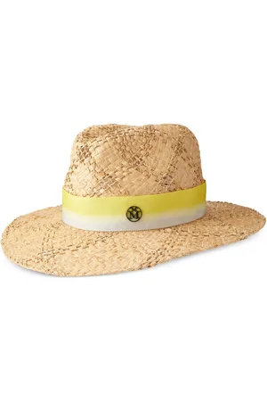 Le Mont St Michel Henrietta Fedora aus Stroh