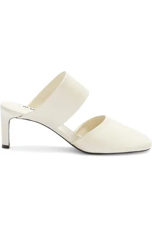 Jil Sander Mules mit mandelförmiger Kappe