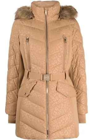 Michael Kors Parka mit Leoparden-Print