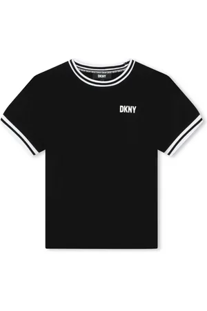 DKNY T-Shirt aus Bio-Baumwolle mit Logo-Print
