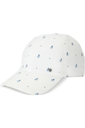 Le Mont St Michel Tiger Baseballkappe mit Blumen-Print