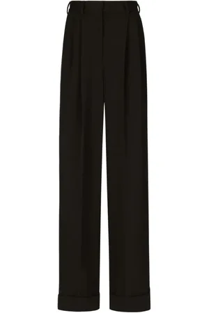 Dolce & Gabbana Wide-Leg-Hose mit Falten