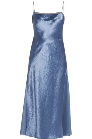 Vince Camisole-Kleid mit Sheer-Einsätzen